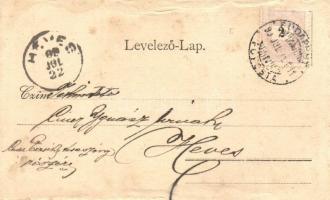 1899 Budapest, Budapest 1781-ben. Török és Kremszner (gyűrődés / crease)