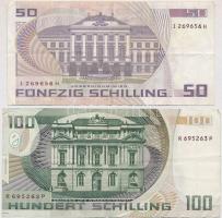 Ausztria 1984 (1985). 100Sch + 1986. 50Sch T:III
Austria 1984 (1985). 100 Schilling + 1986. 50 Schi...