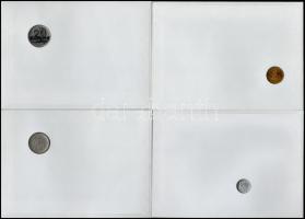 10db-os érmés boríték tétel a világ minden tájáról, mind különféle ország T:1,1-