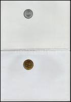 10db-os érmés boríték tétel a világ minden tájáról, mind különféle ország T:1,1-