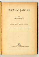 Riedl Frigyes: Arany János. Bp., 1920, Pallas Irodalmi és Nyomdai Rt. Negyedik, részben átdolgozott kiadás. Átkötött kopott félvászon kötésben.