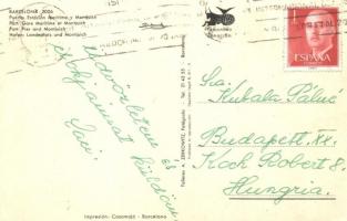 Barcelona, Port, Pier and Montjuich + Kubala László válogatott focista levele Barcelonából (EK)