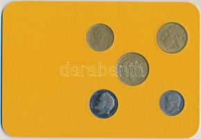 Görögország 1986-1998. 5D-100D (5xklf) forgalmi sor karton dísztokban T:1-,2
Greece 1986-1998. 5 Dr...
