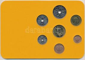 Dánia 1997-2000. 25ö-20K (7xklf) forgalmi sor karton dísztokban T:1-,2
Denmark 1997-2000. 25 Öre - ...