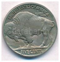 Amerikai Egyesült Államok 1914. 5c Cu-Ni "Buffalo" T:2
USA 1914. 5 Cents Cu-Ni "Buff...