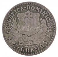 Dominikai Köztársaság 1897. 10c Ag T:2,2- patina
Dominican Republic 1897. 10 Centavos Ag C:XF,VF pa...