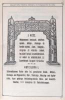 1910 Hasenörl Ede Csődvar képes áruminta-katalógusa. I. rész: Mindennemü kovácsolt, öntöttvas nyomó-...