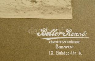 1911 Arad, A III. Országos Borbély-, Fodrász- és Parókakészítő Iparosok Nagygyűlése, kartonra kasíro...