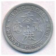Hongkong 1904. 20c Ag "VII. Eduárd" T:2-,3
Hong Kong 1904. 20 Cents Ag "Edward VII&q...