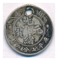 Kína / Hupej tartomány 1895-1907. 10c Ag T:3 ly.
China / Hupeh Province 1895-1907. 10 Cents Ag C:F ...