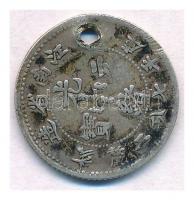 Kína / Kiangnan tartomány ~1900. 10c Ag T:3 ly.
China / Kiangnan Province ~1900. 10 Cents Ag C:F ho...