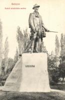 Budapest XIV. Rudolf osztrák-magyar trónörökös vadász szobra / Statue of Rudolf von Österreich-Ungarn in hunting gear, Budapest