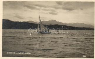 Wörthersee, Segler / lake, sailing boat