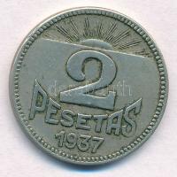 Spanyolország / Asztúria és León 1937. 2P Cu-Ni T:2
Spain / Asturia and Leon 1937. 2 Pesetas Cu-Ni ...