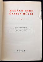 Madách Imre összes művei 1-2. kötet. Sajtó alá rendezte, bevezette és a jegyzeteket írta: Halász Gáb...