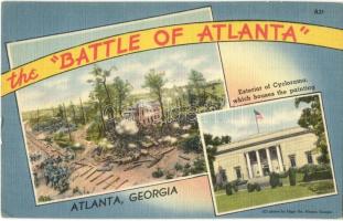 20 db főleg modern amerikai városképes lap / 20 mainly modern American town-view postcards from the ...