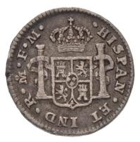 Mexikó / Spanyol gyarmat 1800FM 1/2R "IV. Károly" (1,64g) T:2- ph.
Mexico / Spanish Colon...