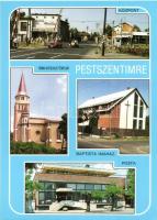 Budapest XVIII. Pestszentimre és Pestszentlőrinc - 10 db modern városképes lap / 10 modern town-view...