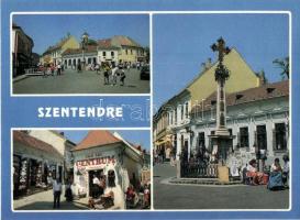Szentendre - 5 db modern városképes lap / 5 modern town-view postcards