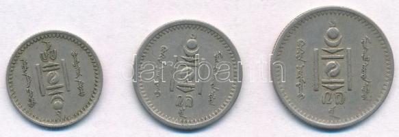 Mongólia 1937. 10m Cu-Ni + 15m Cu-Ni + 20m Cu-Ni T:2
Mongolia 1937. 10 Mongo Cu-Ni + 15 Mongo Cu-Ni...