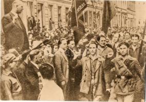 10 db modern politikai motívumlap / 10 modern politics motive cards