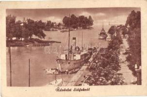 Siófok - 7 db modern városképes lap / 7 modern town-view postcards