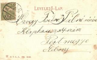 1906 Igló, Zipser Neudorf, Spisská Nová Ves; Vigadó / inn, restaurant (EK)