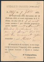 Olaszország 1875 Italy 1875