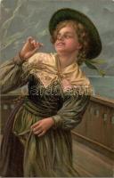 17 db régi motívumlap közte Stengel lapok és fotók is / 17 pre-1945 motive cards, among them Stengel...