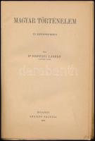 Dr. Erdélyi László: Magyar Történelem. Új rendszerben. Bp.,1931, Szerzői kiadás, VIII+198+2 p. Kiadó...