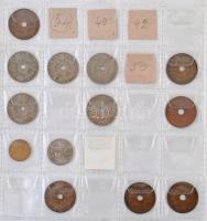 Dél-Afrika 116db-os érmegyűjtemény berakóban T:vegyes
South Africa 116pcs of coins in binder C:mixe...