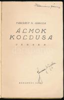 Farczády N. Gizella: Álmok koldusa. Versek. Aláírt példány. Bp., 1937. Szerzői. Kiadói kartonálásban...