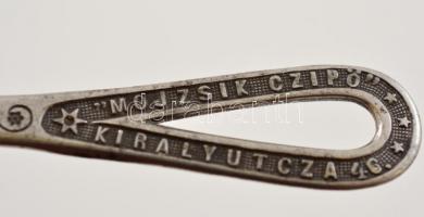 cca 1910 Mojzik cipő Király utca jelzett cipőhúzó 10 cm
