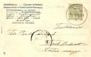 1903 Baks, Art Nouveau keret