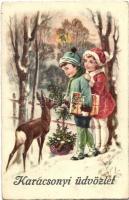 Christmas greetings - 3 pre-1945 postcards