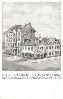 Graz, Hotel Gasthof 3 Hacken (kopott sarok / worn corner)