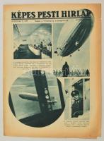 1937 A Hindenburg léghajó katasztrófája. A Képes Pesti Hírlapban