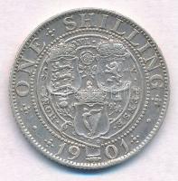 Nagy-Britannia 1901. 1Sh Ag "Viktória" T:2
Great Britain 1901. 1 Shilling Ag "Victor...