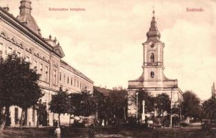 Szatmárnémeti, Szatmár, Satu Mare; Református templom. Kiadja Weisz Zoltán / Calvinist church (EK)