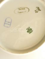 Moritz Zdekauer (MZ) teás csésze és alj, részben kézzel festett, matricás, jelzett, hibátlan