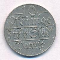 Danzig 1923. 10pf Cu-Ni T:2
Danzig 1923. 10 Pfennig Cu-Ni C:XF