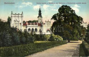 Martonvásár, Dreher kastély - 2 db régi képeslap / 2 pre-1945 postcards