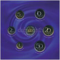 2007. 1Ft-100Ft (8xklf) forgalmi sor, benne 50Ft "50 éves a Római Szerződés" T:PP 
Adamo ...