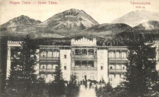 1912 Tátraszéplak, Weszterheim, Tatranska Polianka (Tátra, Magas Tátra, Vysoké Tatry); szanatórium / sanatorium (EK)