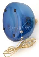 Dekoratív retró asztali lámpa, jelzett (Ikea), kis kopásokkal, m: 24,5 cm