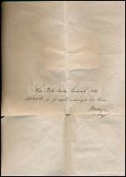 1939 Dabóczy Márton: Az 1939. évi Emléklapos tisztképző tanfolyam krónikája, 13 gépelt oldal, a címl...