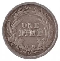 Amerikai Egyesült Államok 1900O 1d Ag "Barber" T:2- 
USA 1900O 1 Dime Ag "Barber&quo...