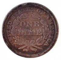 Amerikai Egyesült Államok 1858. 1d Ag T:2-,3 patina 
USA 1858. 1 Dime Ag C:VF,F patina
Krause KM#A...