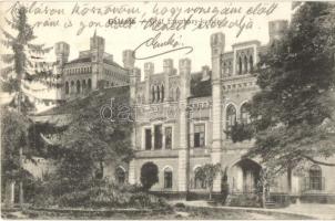 2 db RÉGI képeslap; Pozsony rakpart, Galánta kastély / 2 pre-1945 postcards; Bratislava quay and Gal...