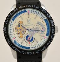 Königswerk automata karóra, dátum funkcióval látványos, nagyméretű, új kaucsuk szíjjal. Nem hordott ...